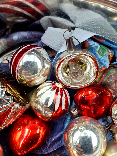 Juletræspynt, glas